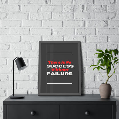 No Success Without Failure