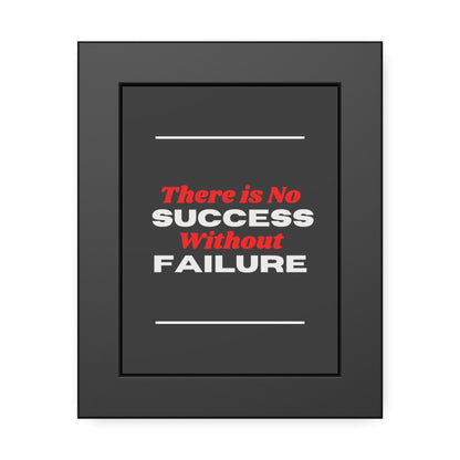 No Success Without Failure