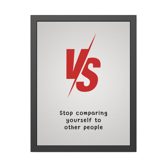 Stop Comparing